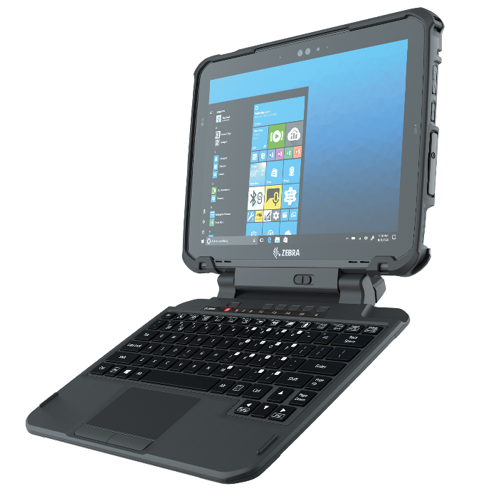 Zebra ET80 Specification Zebra ET80 unfolded tablet